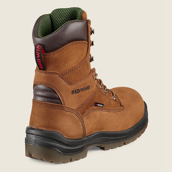 Red Wing Safety Boots King Toe® - 8-Inch Waterproof Toe - Brune - Herre 8327-UPDYR